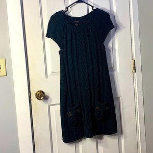 Dark Green yarn dress by Style&Co Size Small